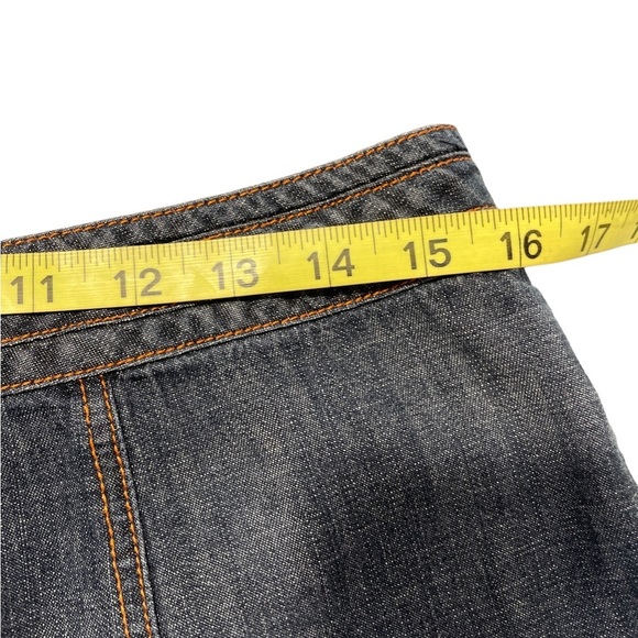 Sigurd Olsen blue denim midi boho skirt size 8P - Picture 12 of 15